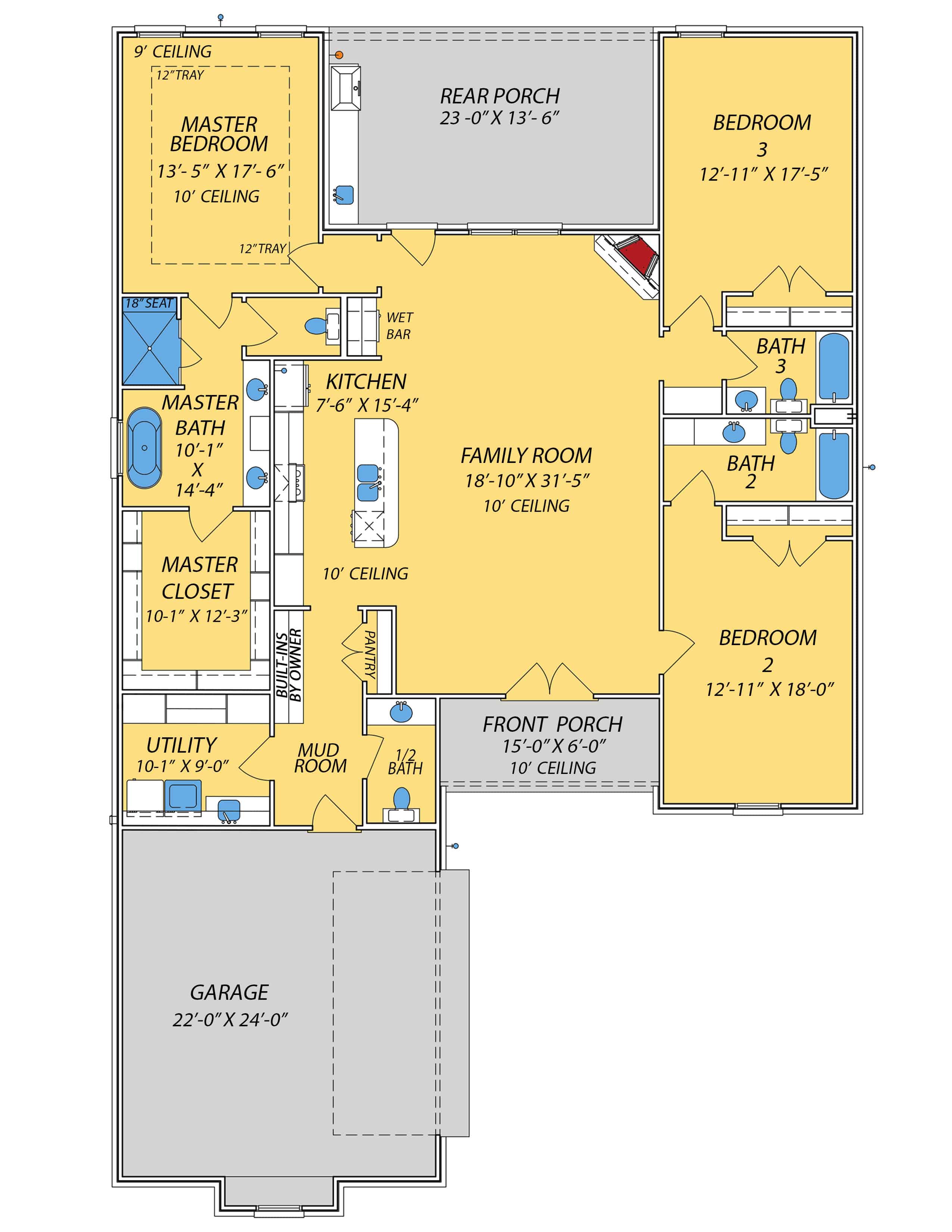 Floor Plan First Story
