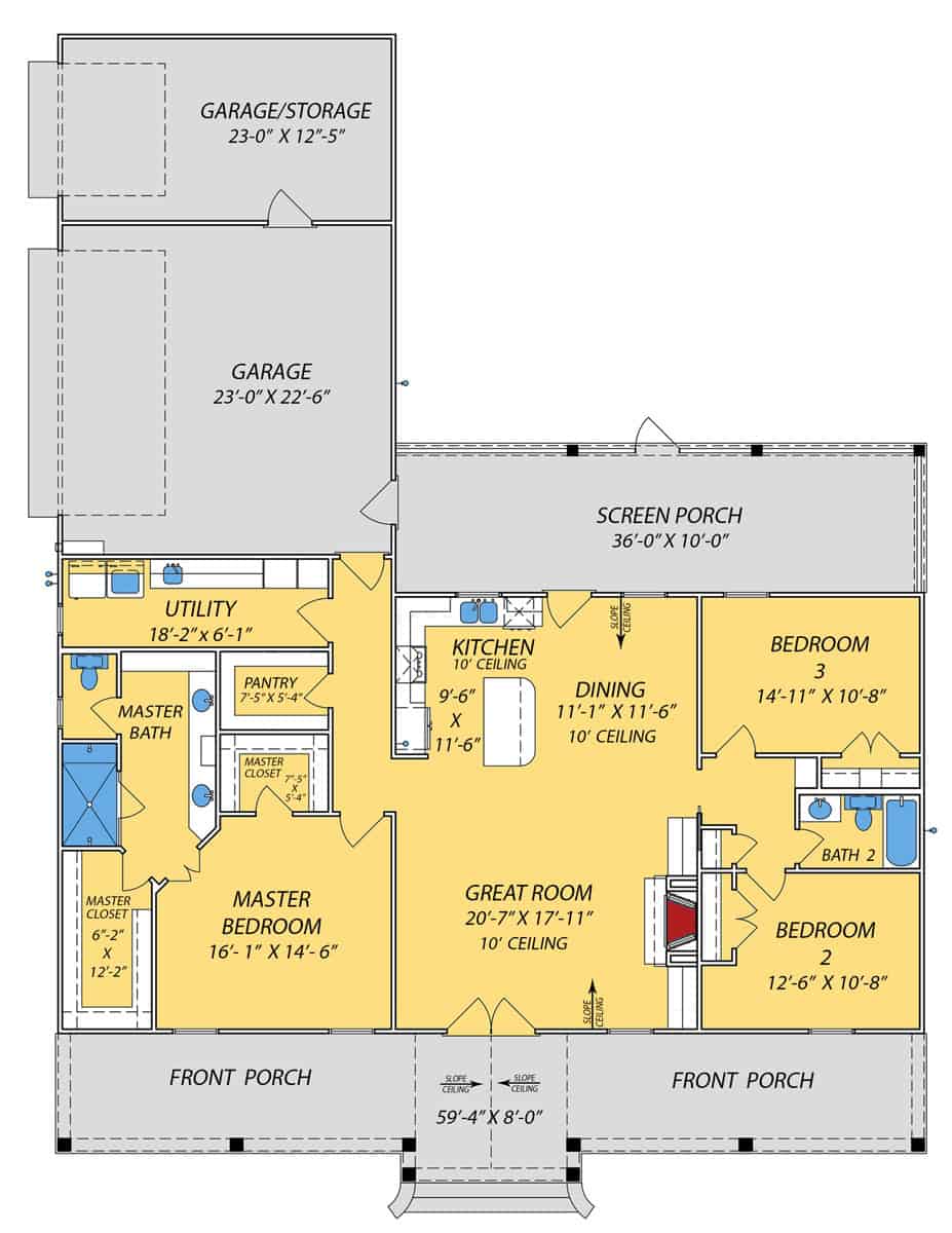 Floor Plan First Story