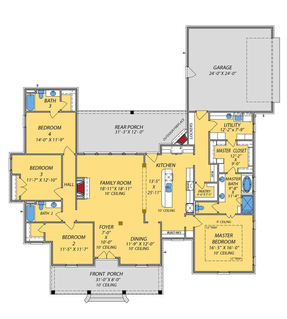 Floor Plan First Story