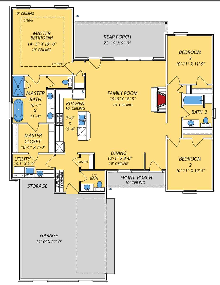 Floor Plan First Story