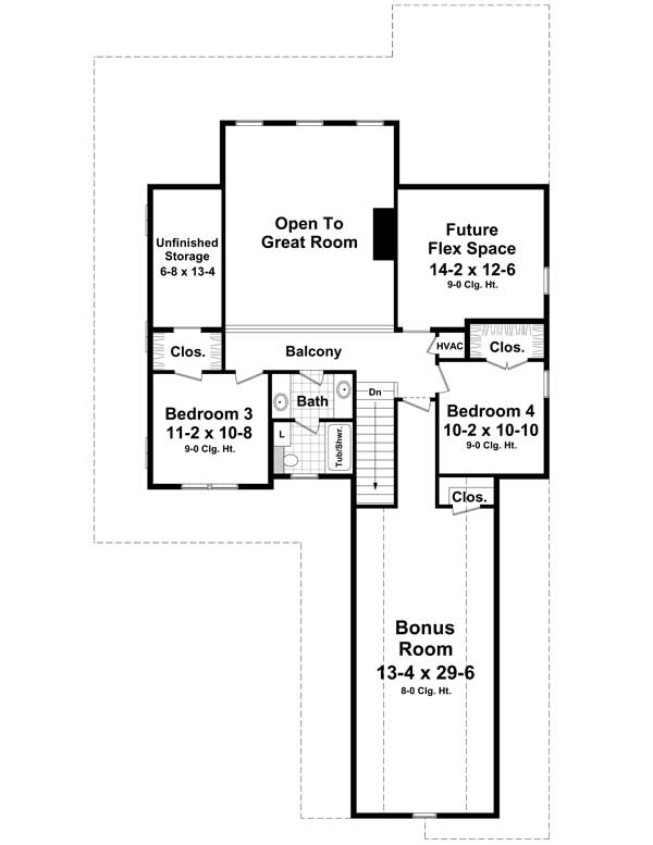 Floor Plan Second Story