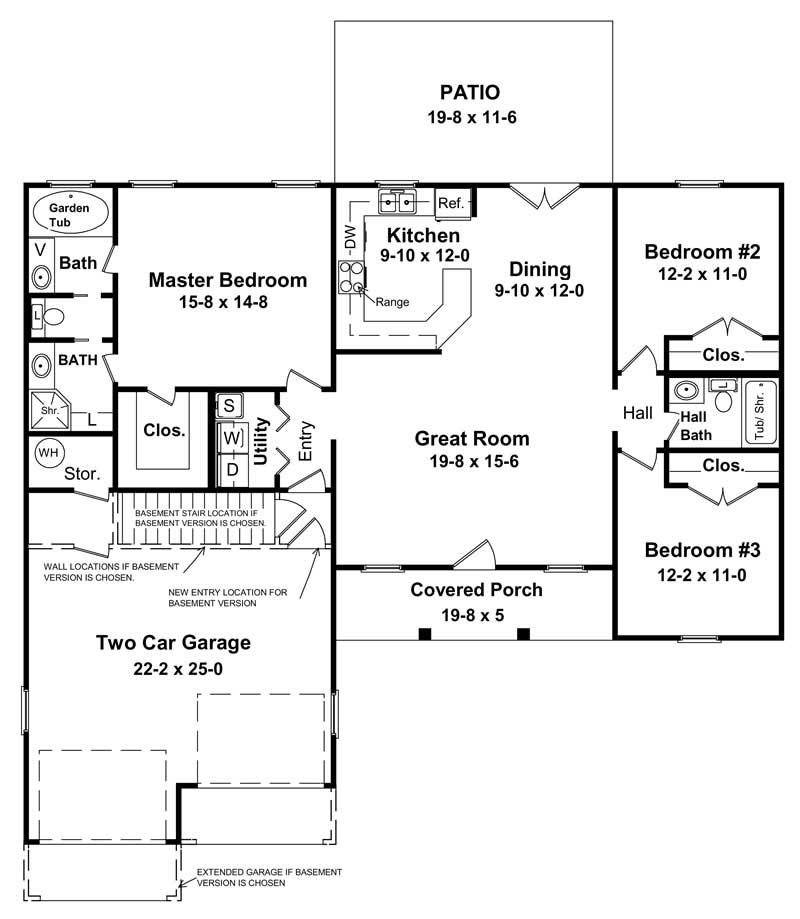 Floor Plan Main Level