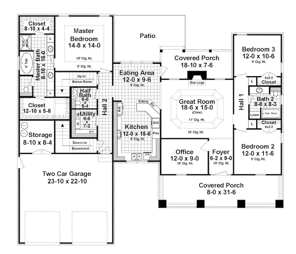 Floor Plan Main Level