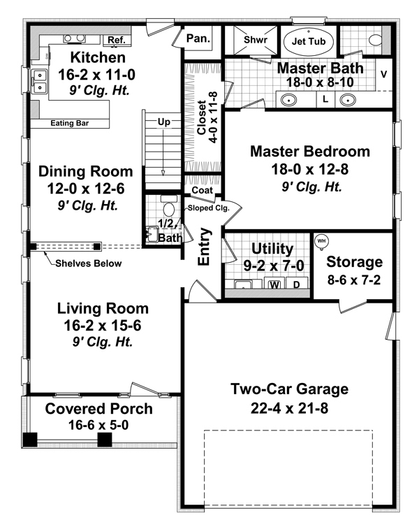 Floor Plan Main Level