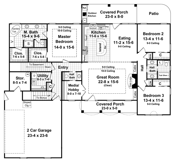 Floor Plan Main Level