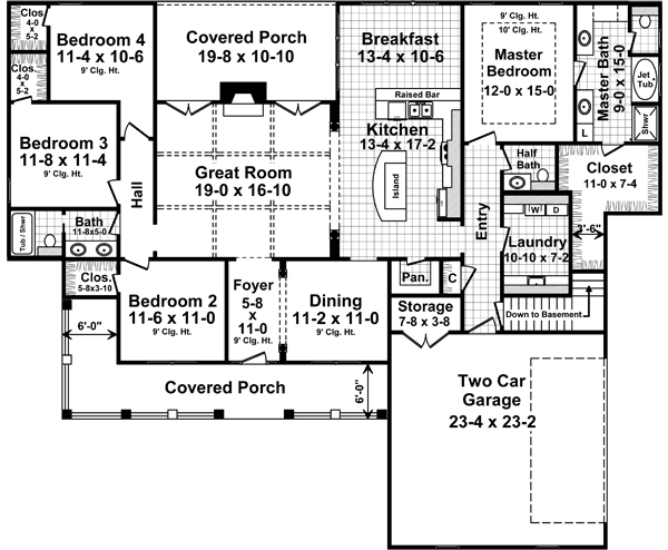 Floor Plan Main Level