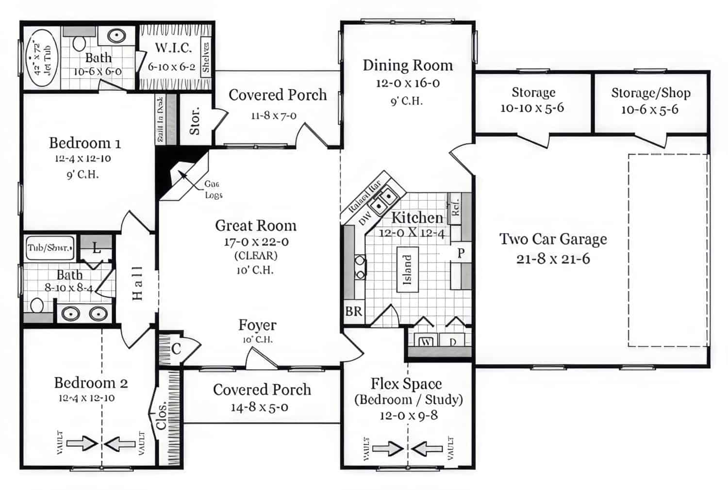Floor Plan First Story