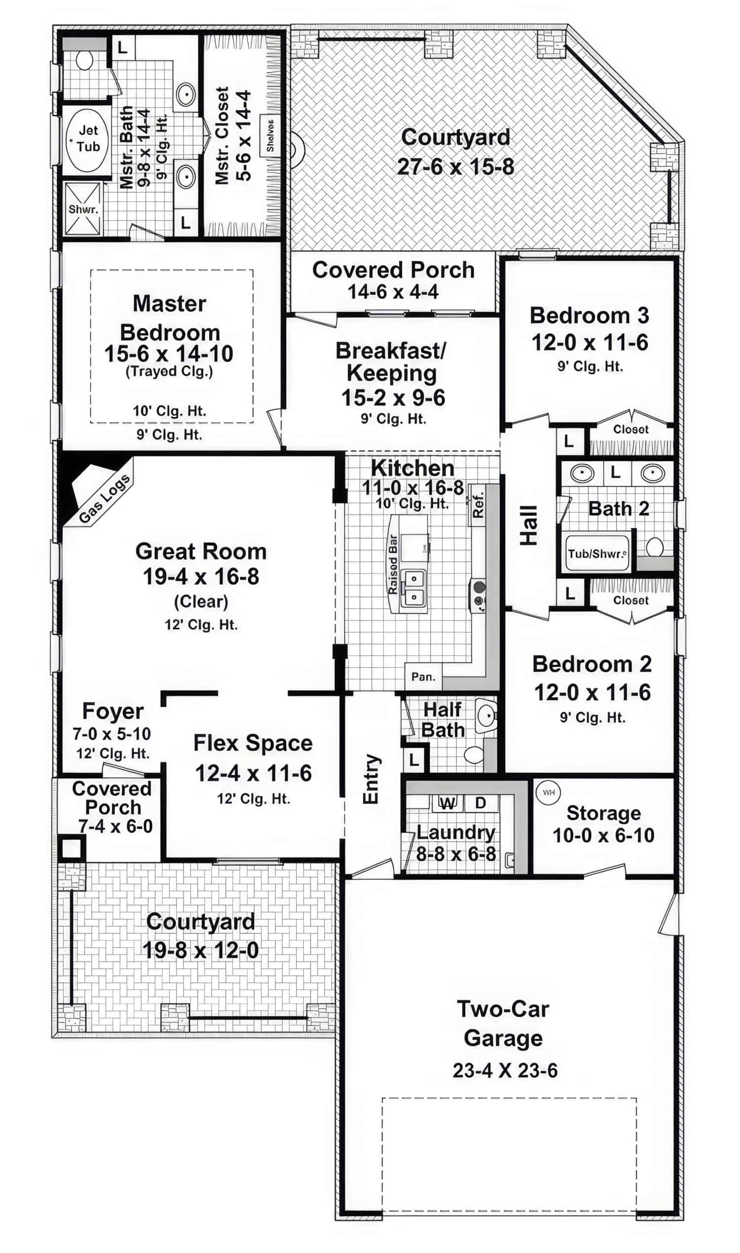Floor Plan First Story