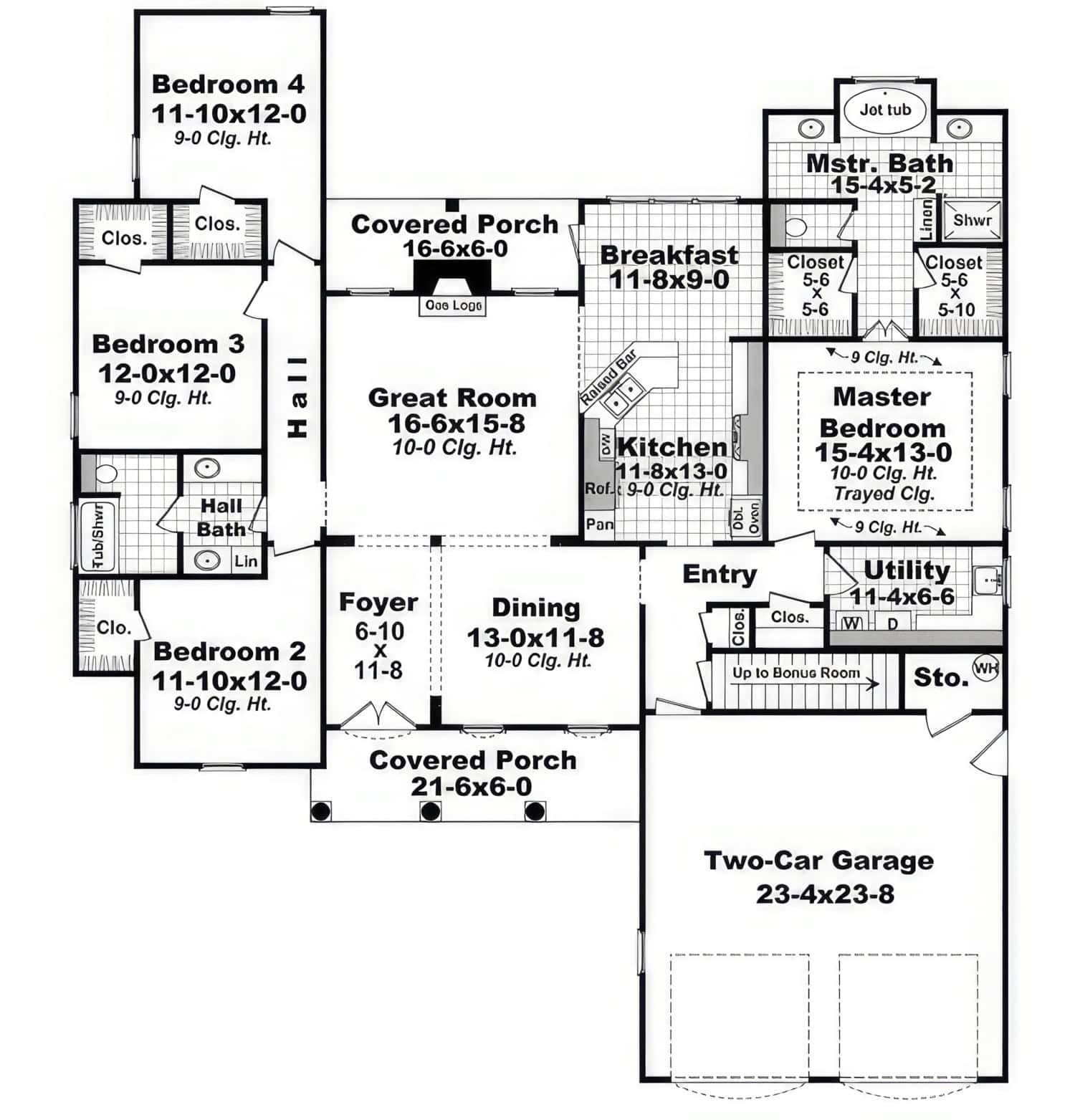 Floor Plan First Story