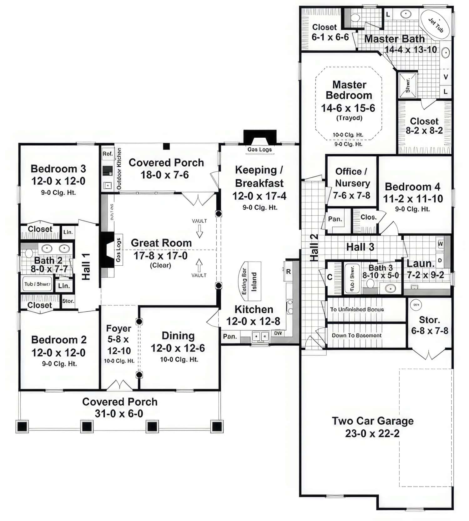 Floor Plan First Story