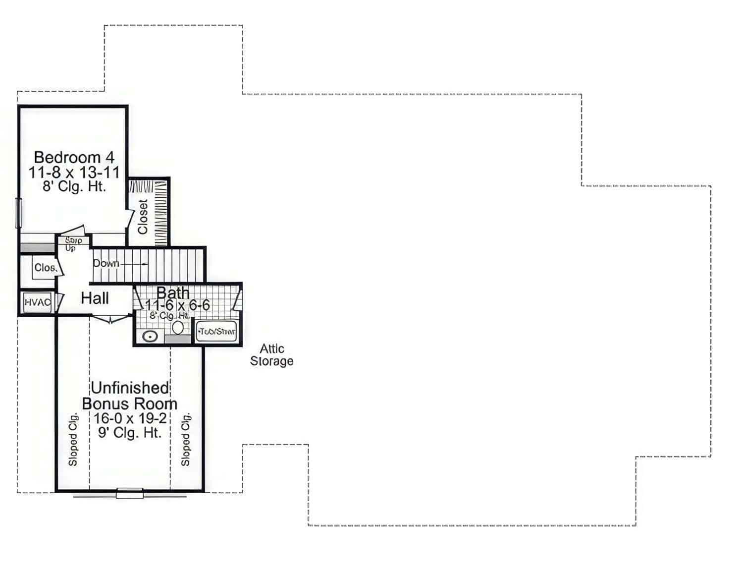 Floor Plan Second Story
