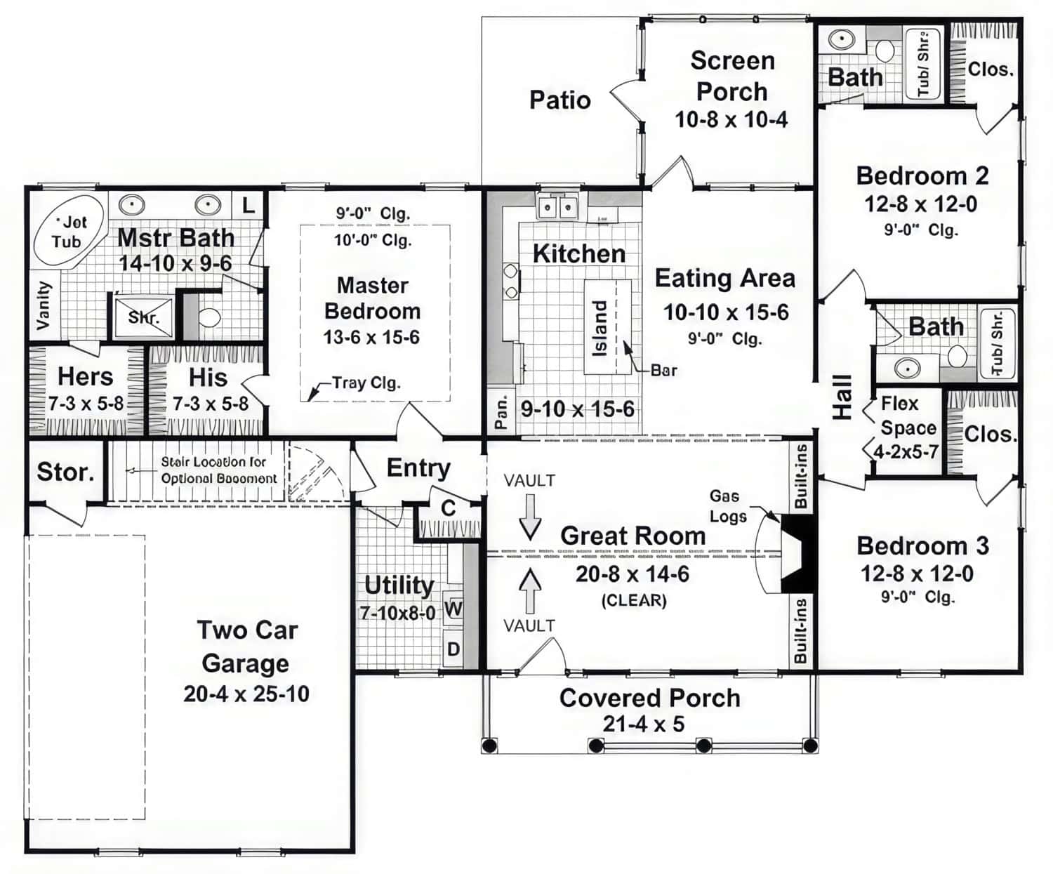 Floor Plan First Story
