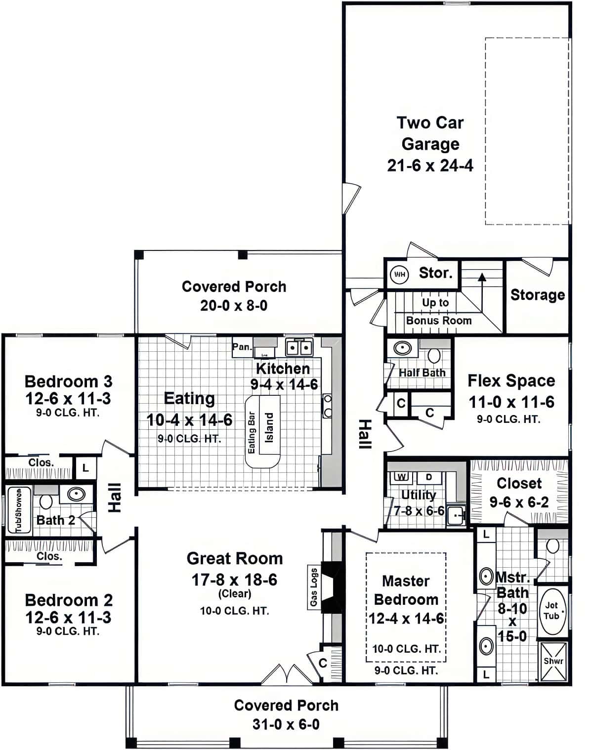 Floor Plan First Story