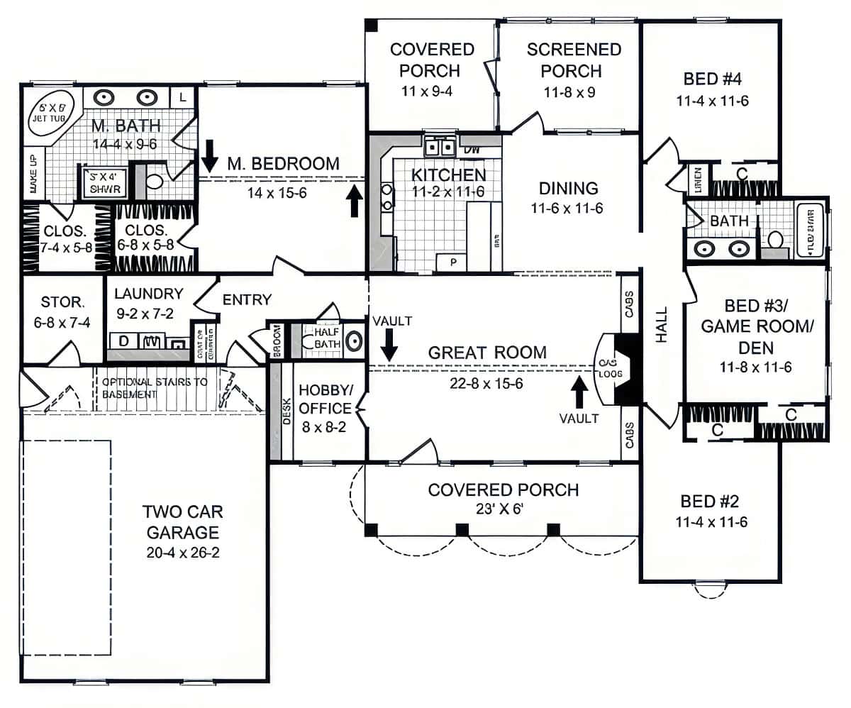 Floor Plan First Story