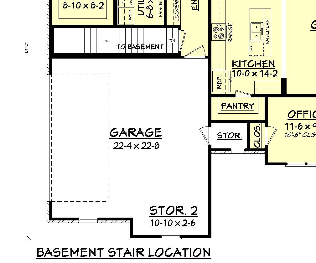 Basement Option Layout