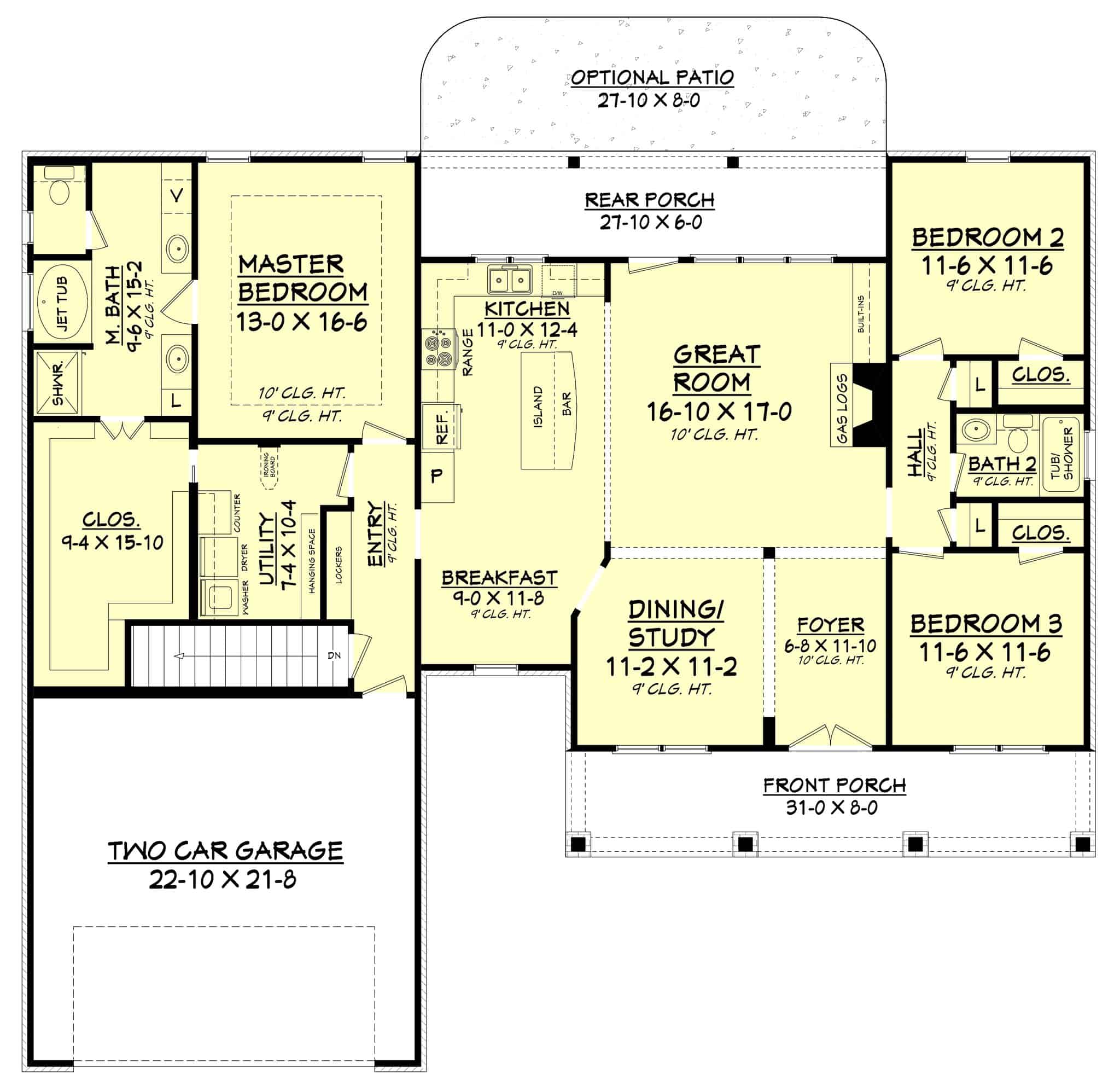 Floor Plan Main Level