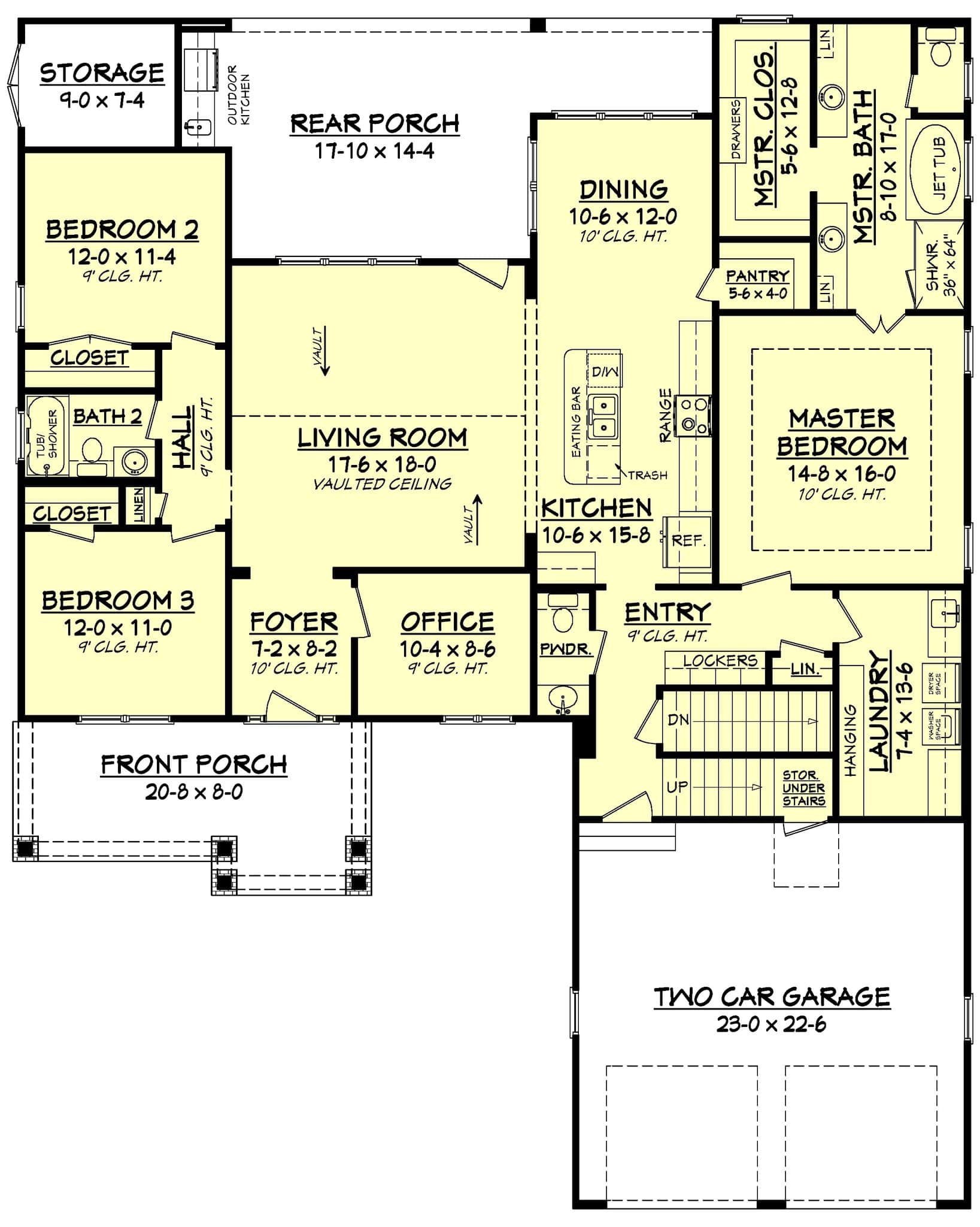 Basement Option Stair Location