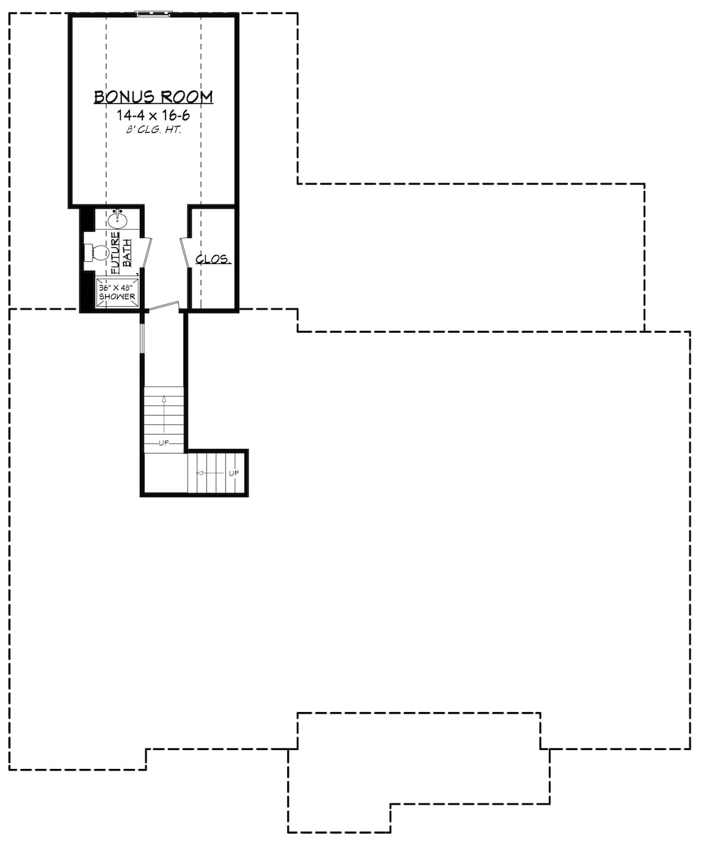 Floor Plan Bonus Room