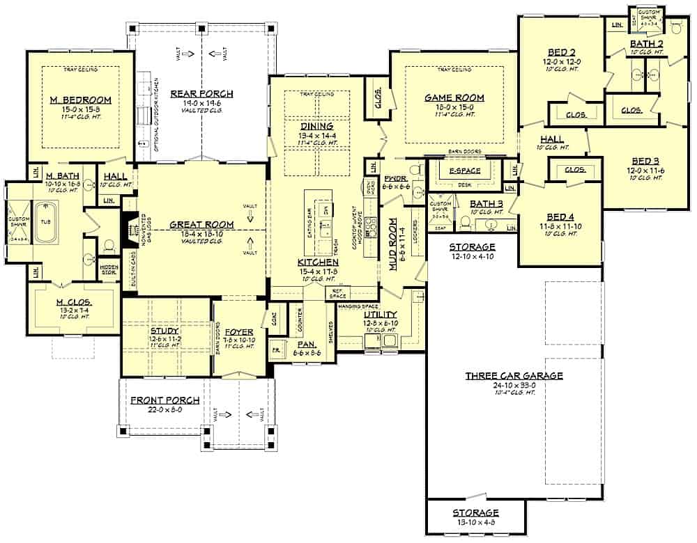 Floor Plan Main Level