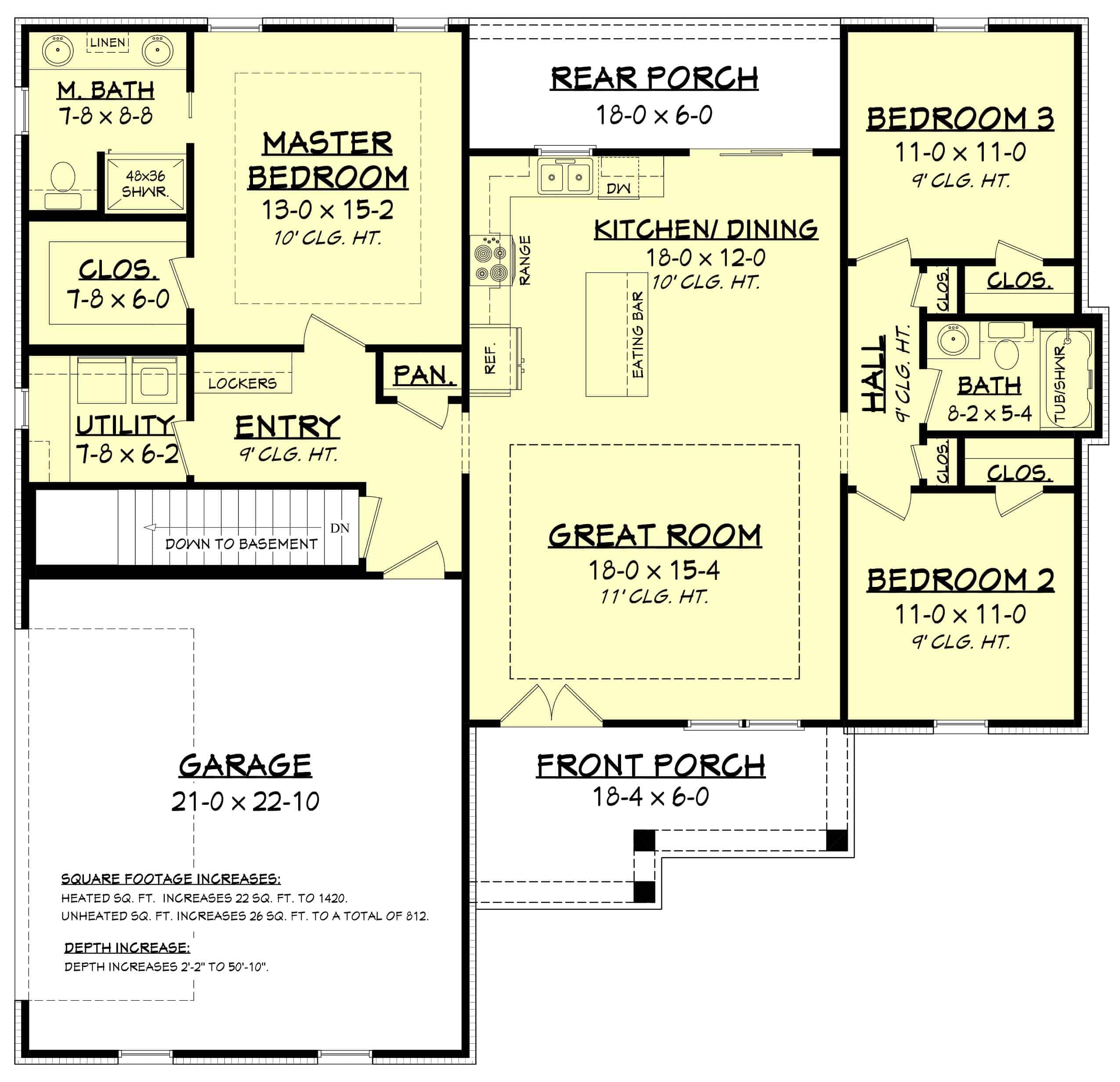 Basement Option Stair Location