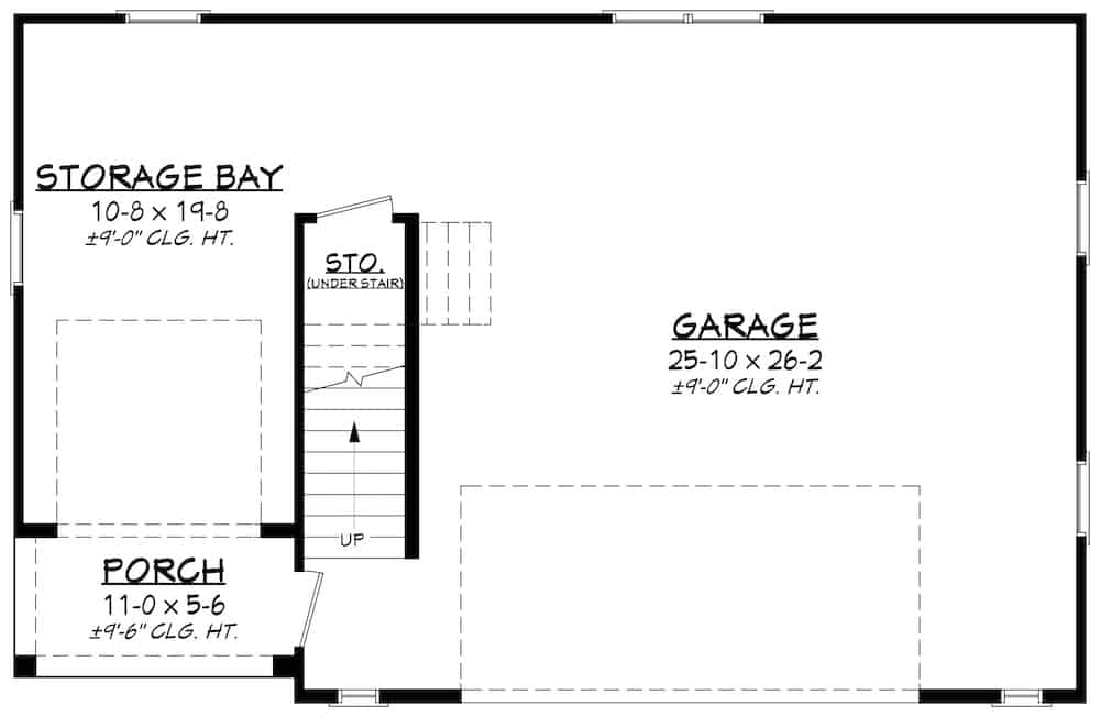 Floor Plan Garage