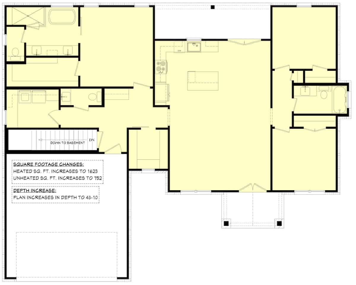 Basement Option Stair Location