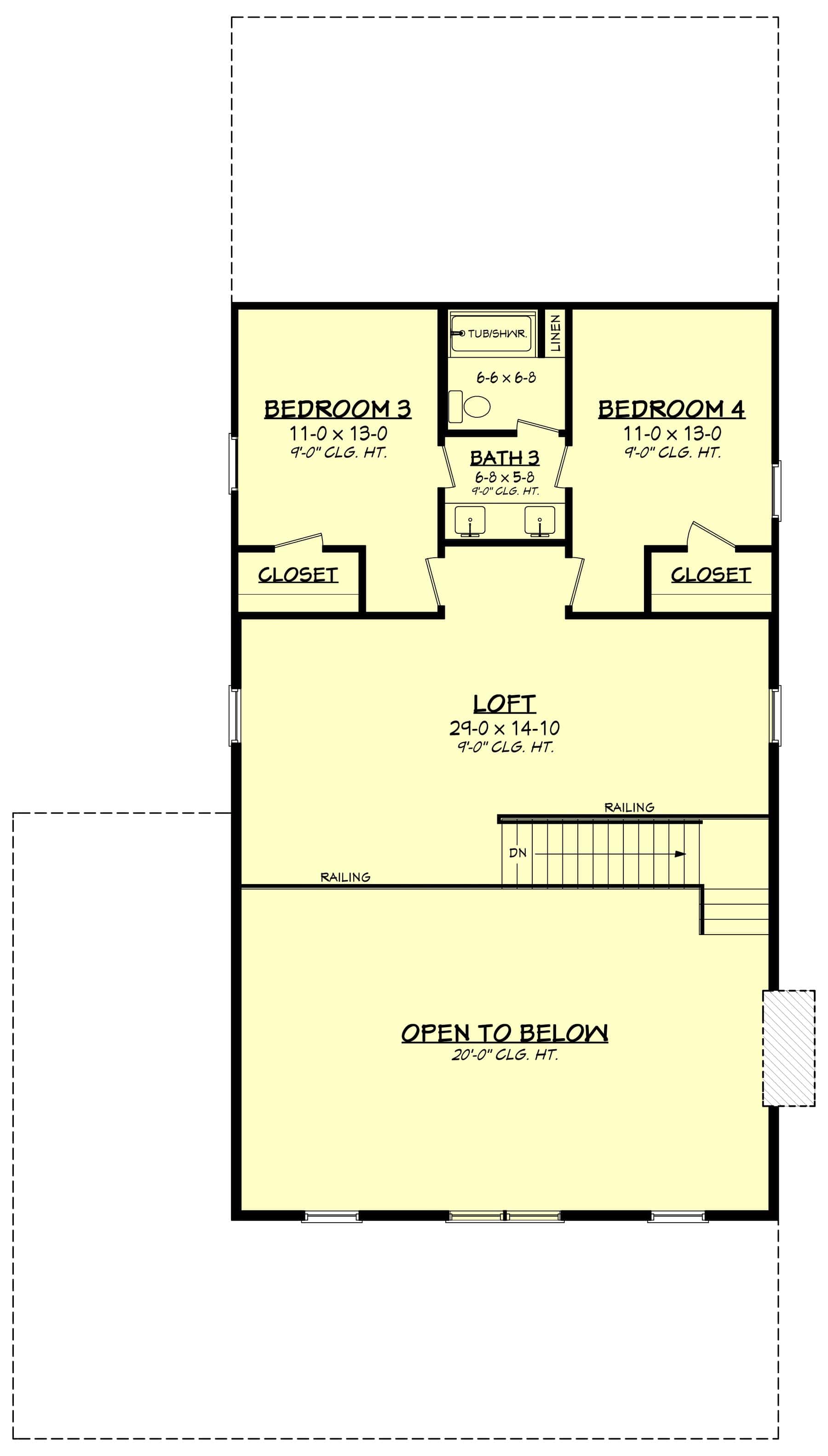 Floor Plan Second Story
