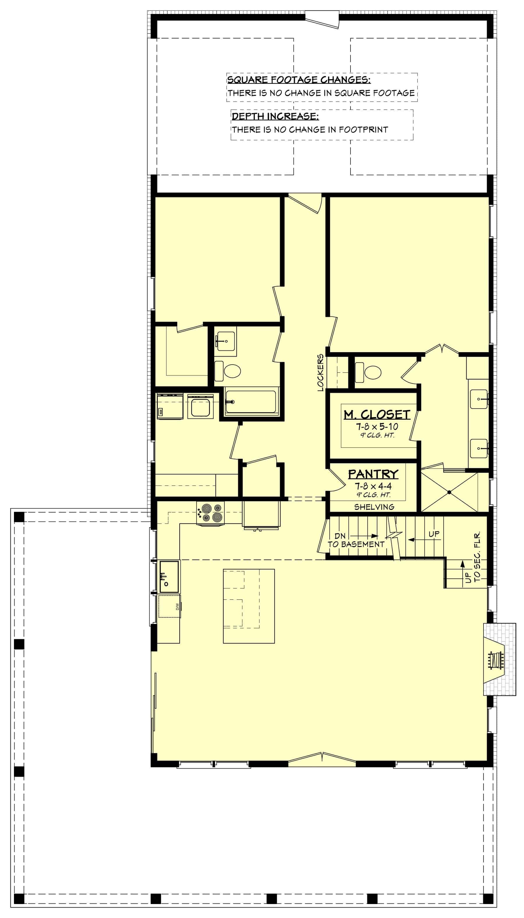 Basement Option Stair Location