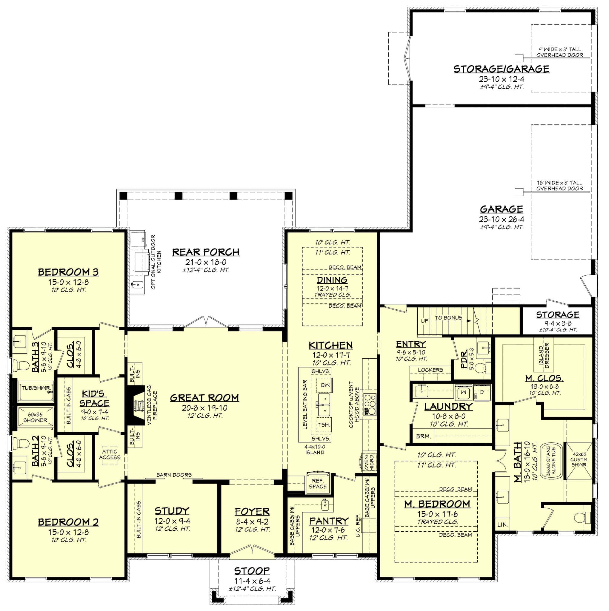 Floor Plan First Story