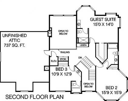 Floor Plan Second Story