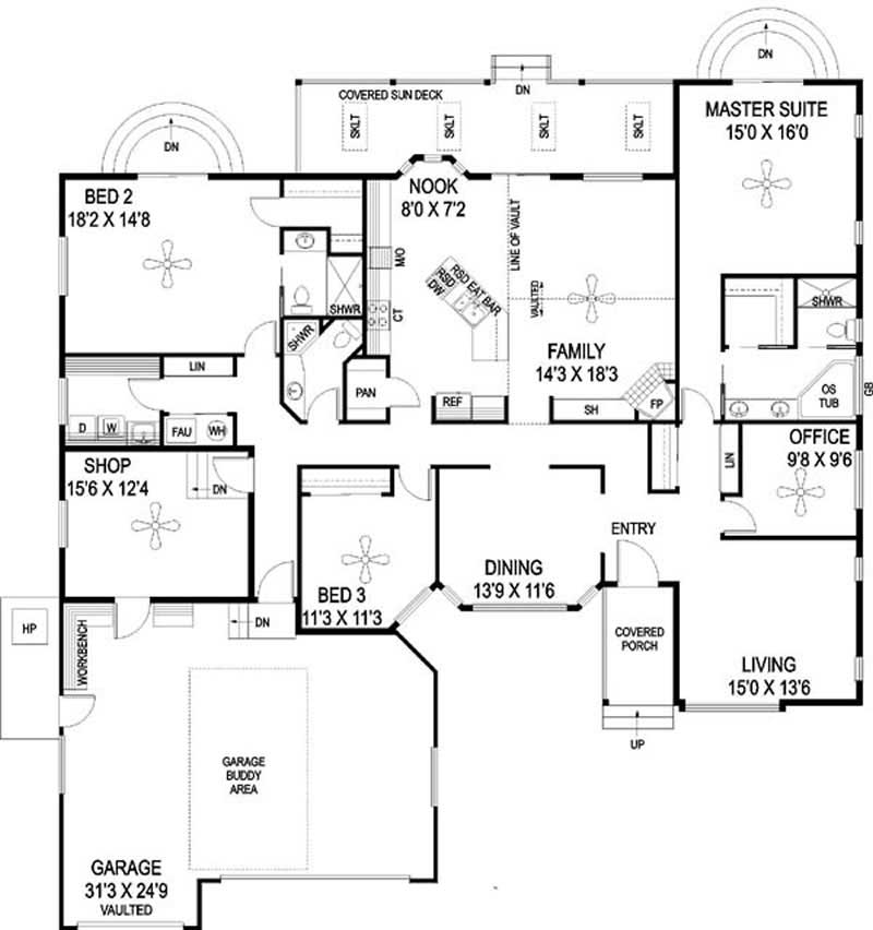 Floor Plan Main Level