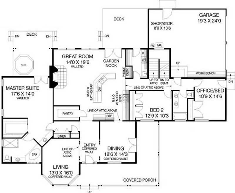Floor Plan First Story