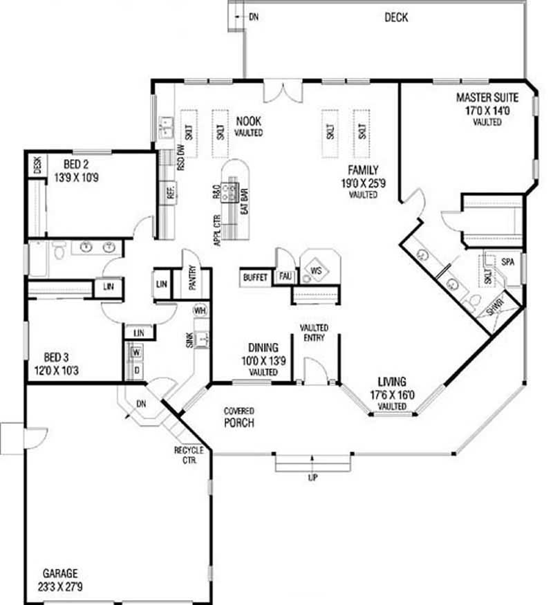 Floor Plan First Story