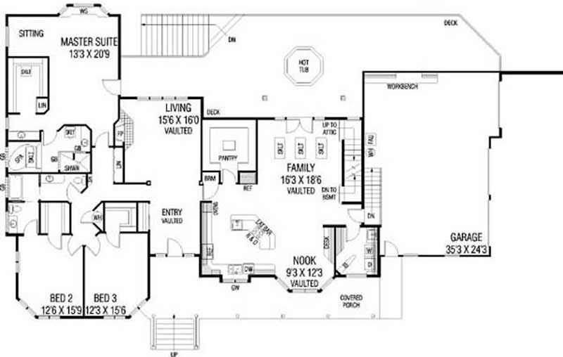 Floor Plan First Story