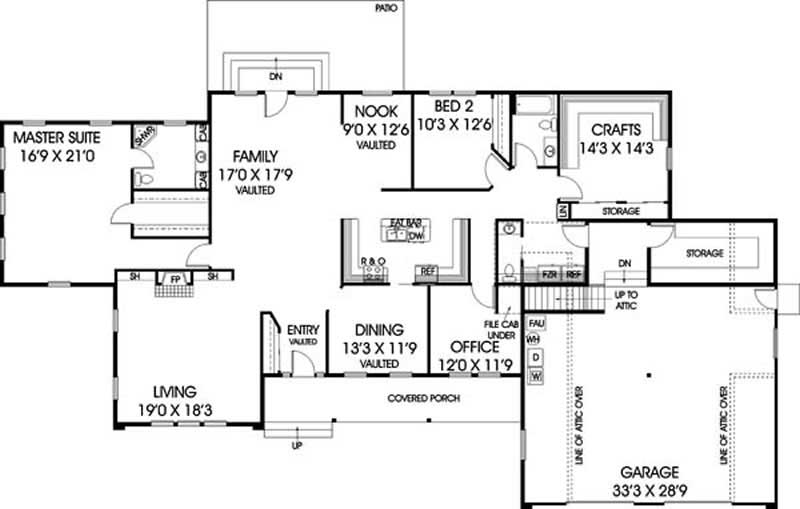Floor Plan First Story