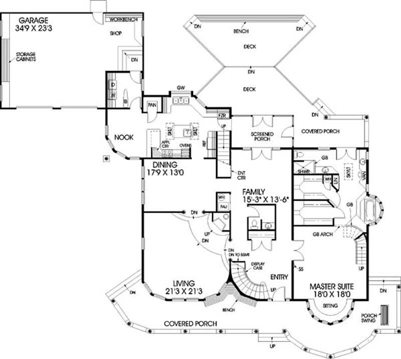 Floor Plan First Story