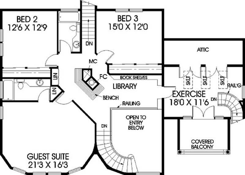 Floor Plan Second Story