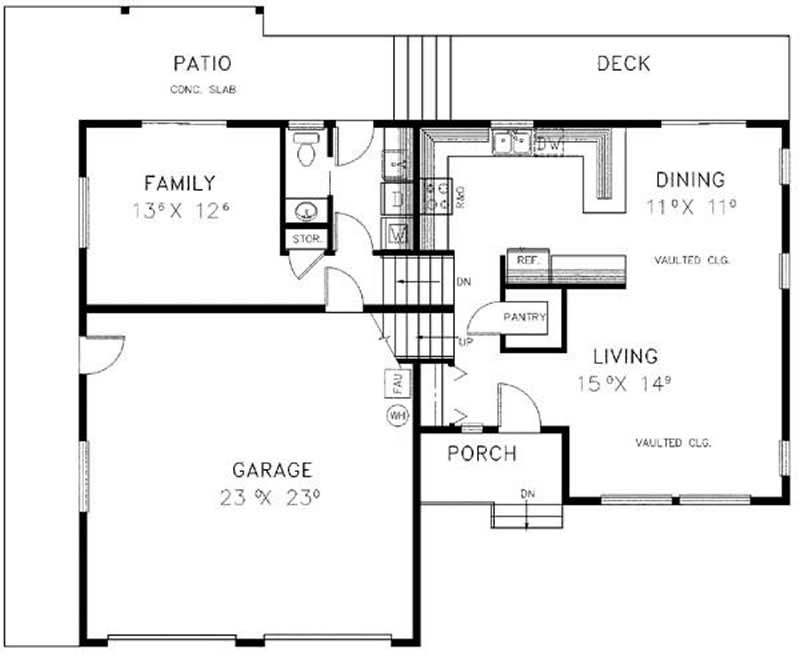 Floor Plan First Story