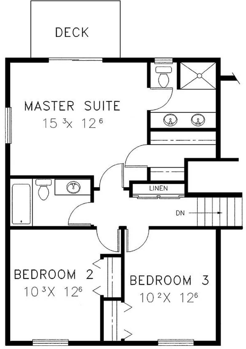 Floor Plan Second Story