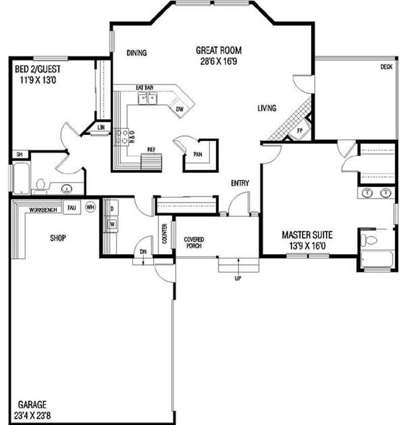 Floor Plan First Story
