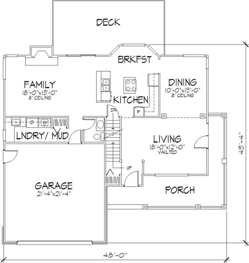 Floor Plan First Story