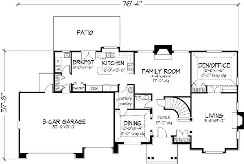 Floor Plan First Story