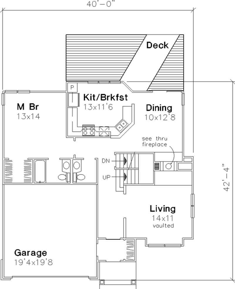 Floor Plan First Story