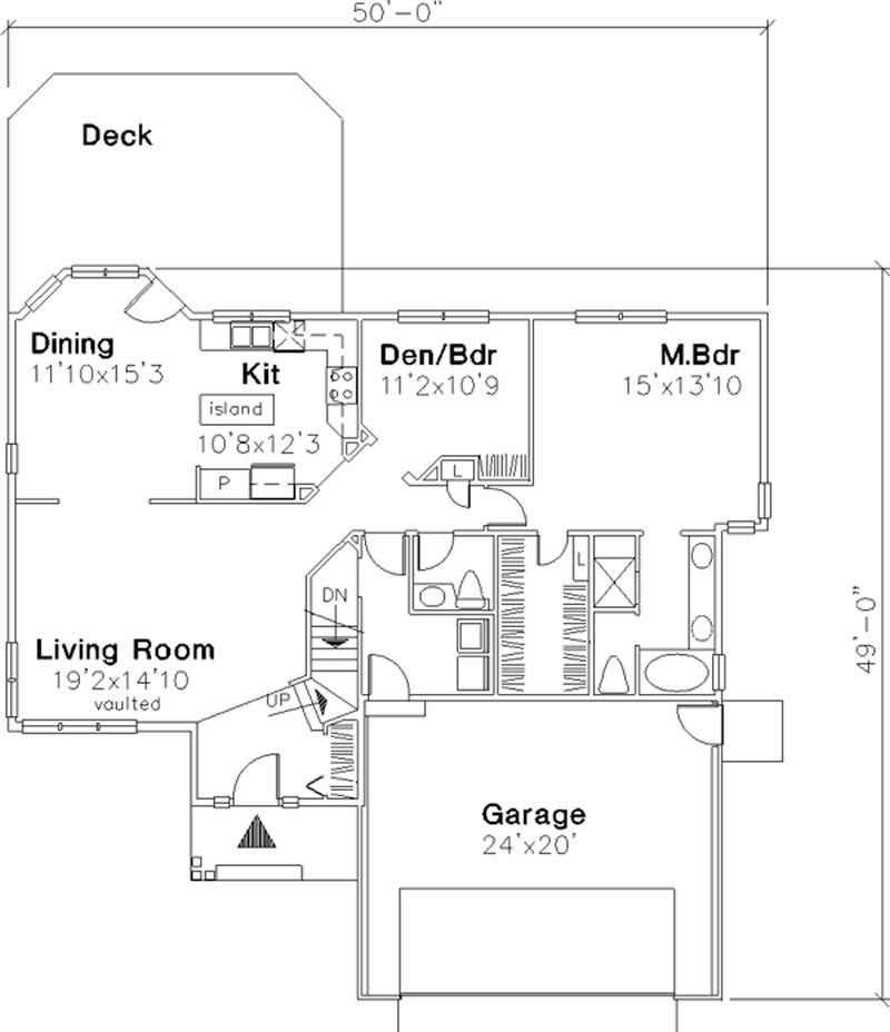 Floor Plan First Story