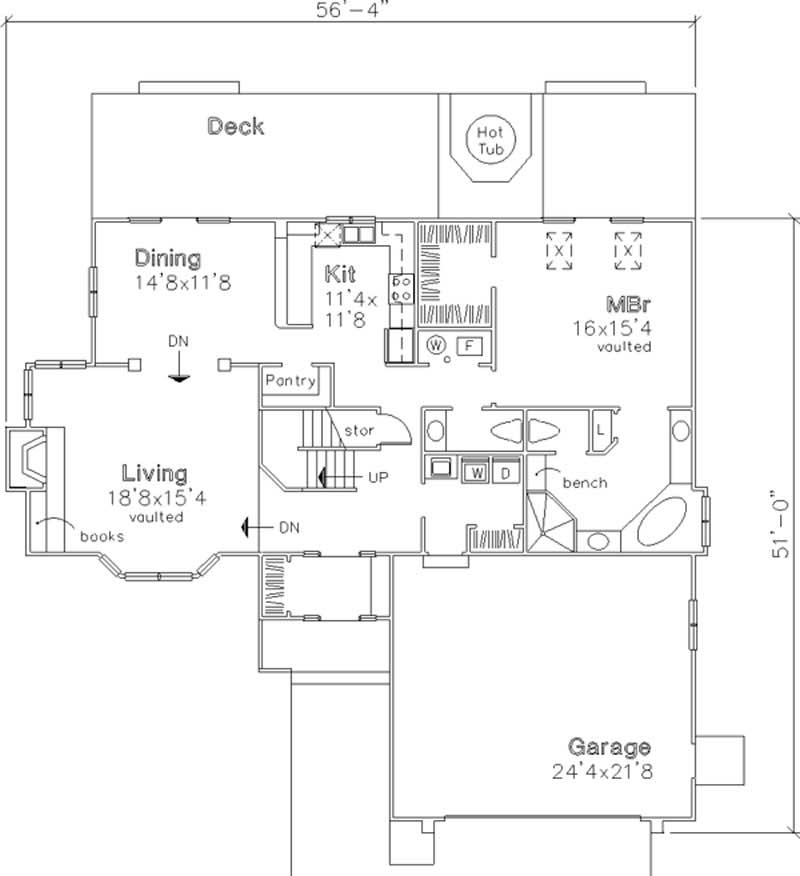 Floor Plan First Story