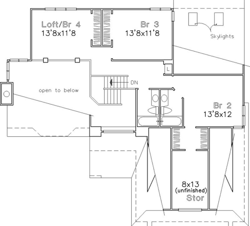 Floor Plan Second Story