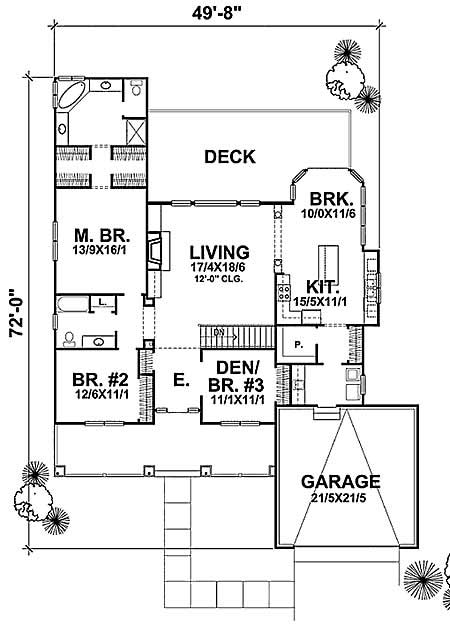 Floor Plan First Story
