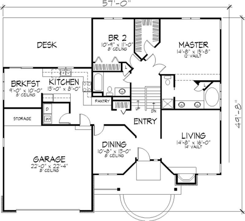 Floor Plan First Story