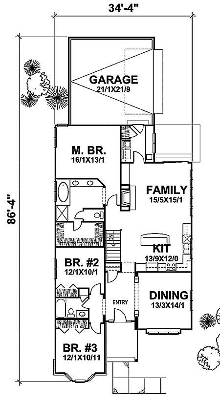 Floor Plan First Story