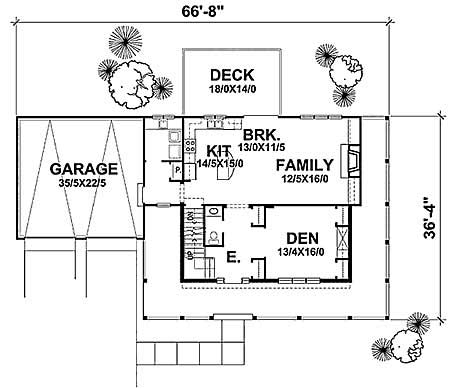 Floor Plan First Story